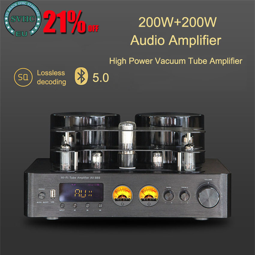Tube Amplifier Part - 200W+200W High Power Tube Amplifier Bluetooth