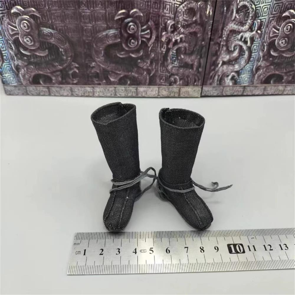 Vintage Collectible Shoes - 1/6th Old Vintage Dynasty Qin Long