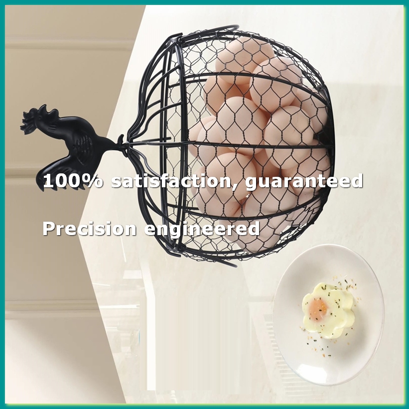 Collectible & Vintage Dolls For Halloween - Wire Egg Basket for Gathering Fresh