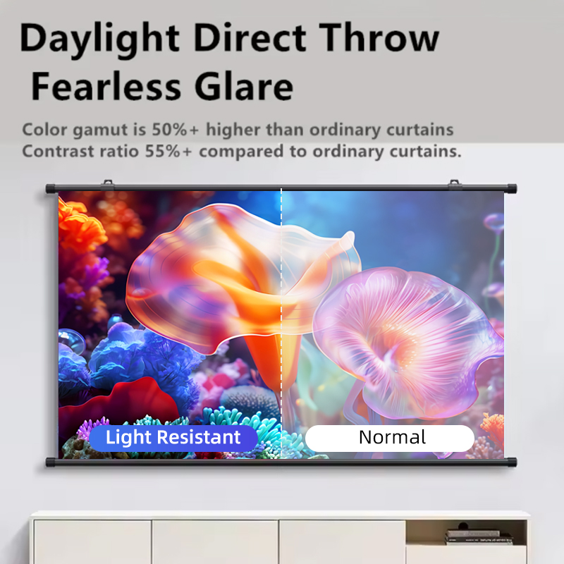 Projector Screen Wall Mounted  - Slide Film 120 recension och pris