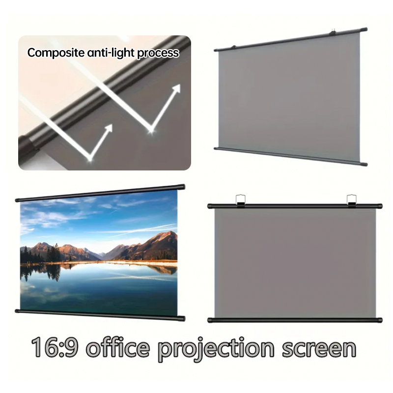 Projector Screen Wall Mounted  - Slide Film 120 recension och pris