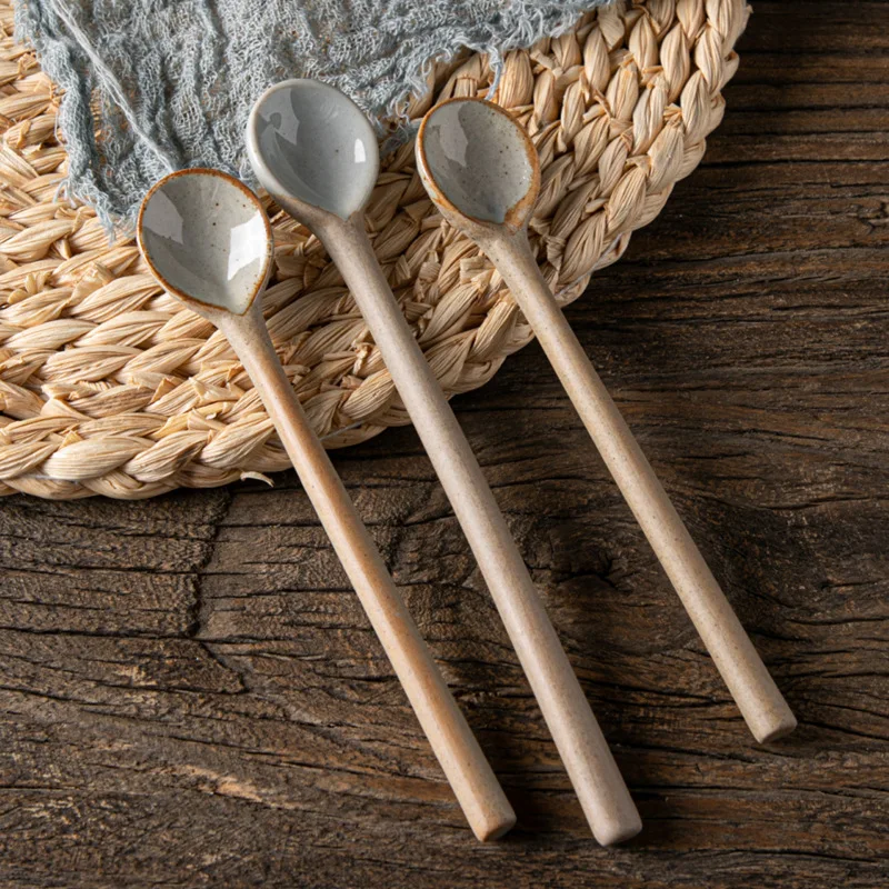 Vintage Japanese Ceramic Small - Vintage Collectible Spoons recension och pris