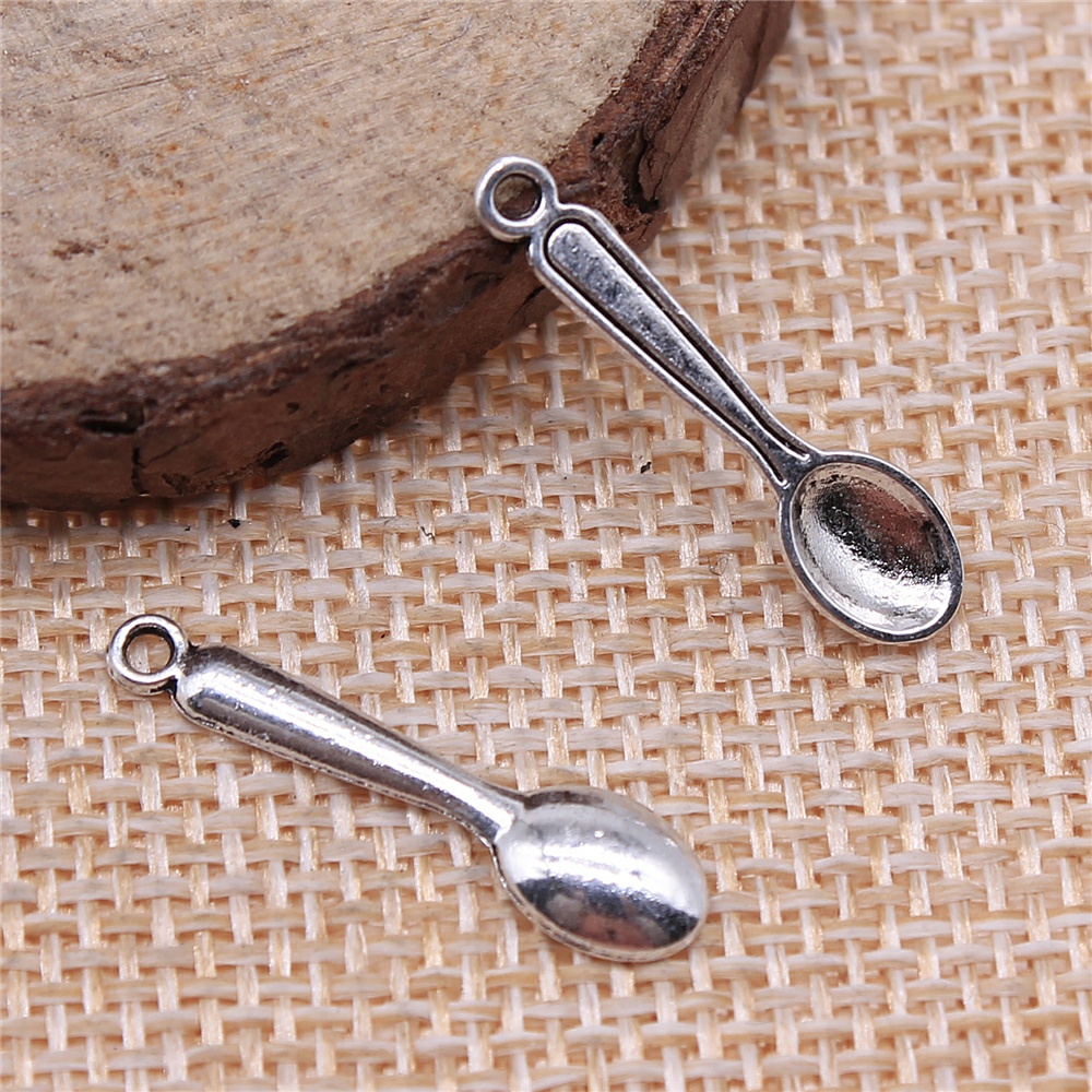WYSIWYG 40pcs 24x6mm Charms Ki - Vintage Collectible Spoons recension och pris