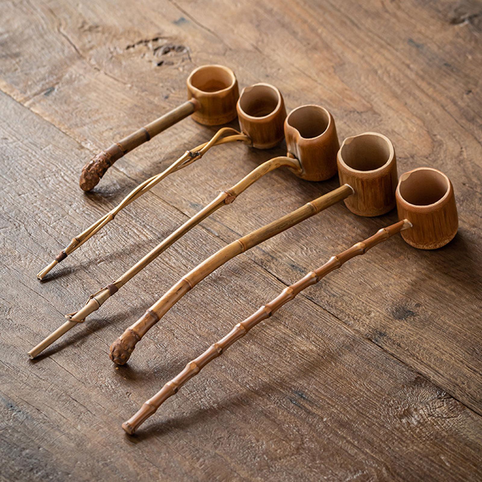 Bamboo Water Ladle Collectible - Vintage Collectible Spoons recension och pris