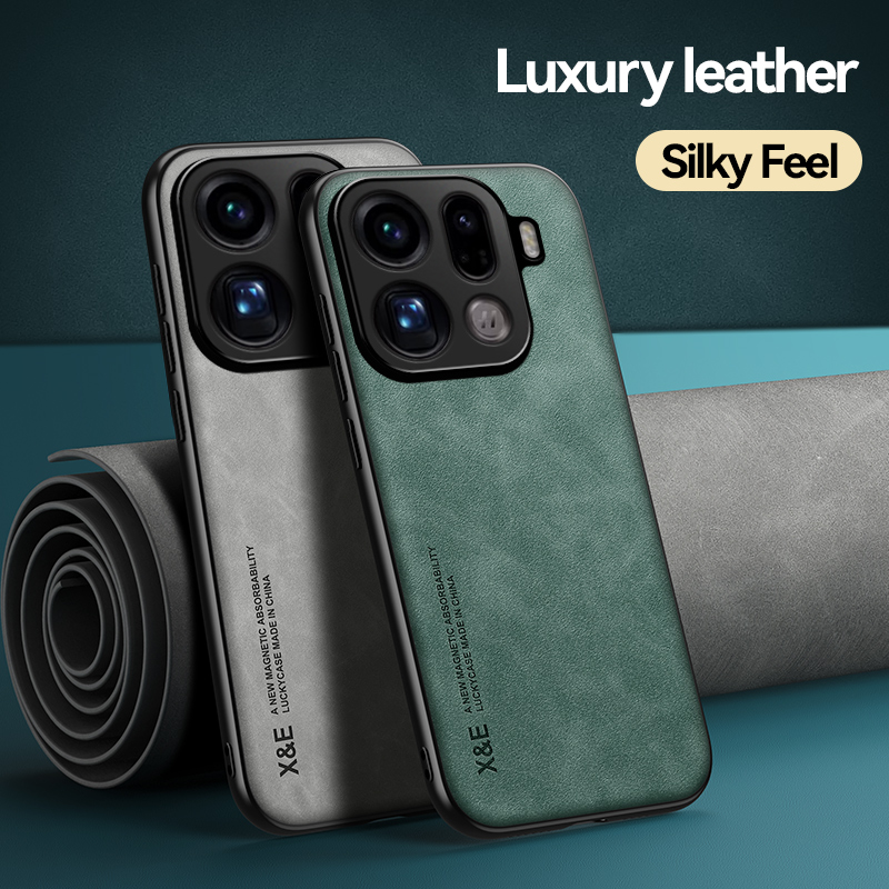 For OPPO Find X9 Pro X9 X8 X6  - Camera Leather Case recension och pris