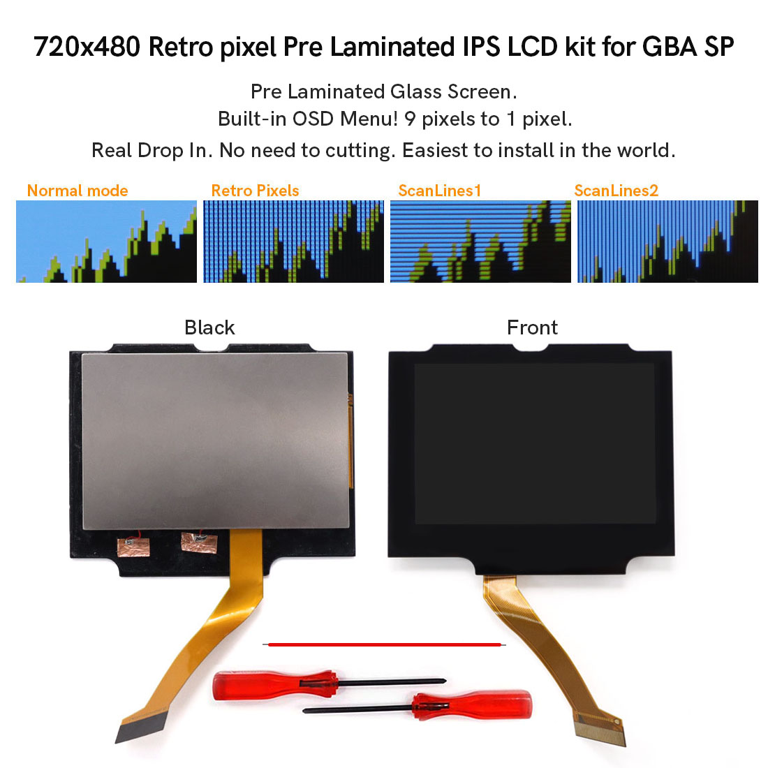 For  GBA SP V5  720x480 Retro  - Vintage Game Collection recension och pris