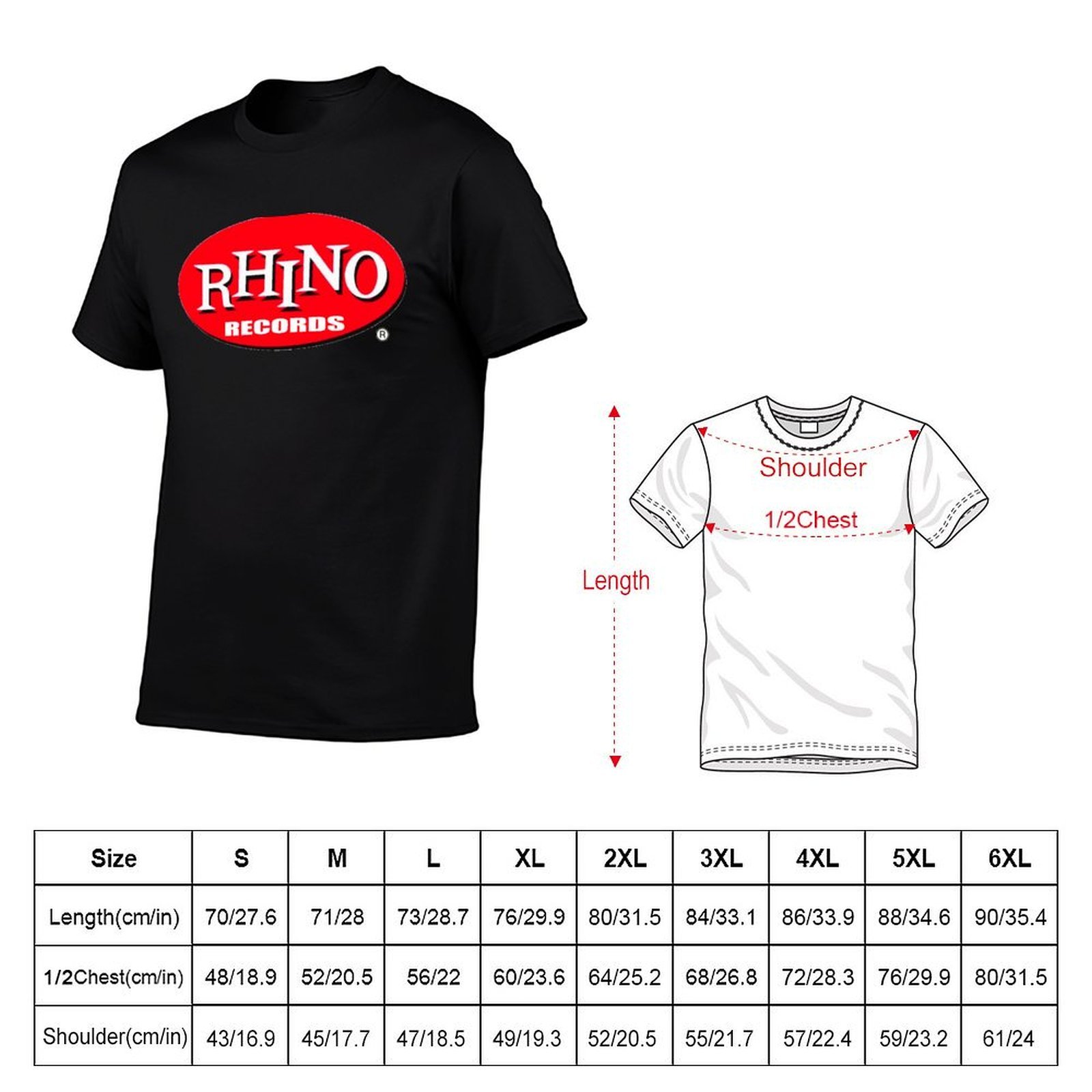 Vintage Rhino Records cult Col - Collectible Vintage T Shirts recension och pris