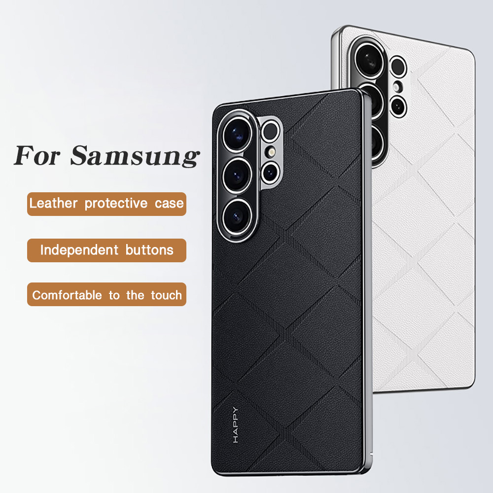 Leather Plating For Samsung S2 - Camera Leather Case recension och pris