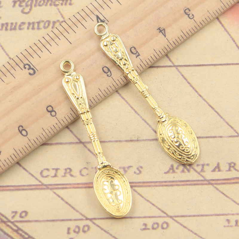 10pcs Charms Pattern Spoon 48x - Vintage Collectible Spoons recension och pris