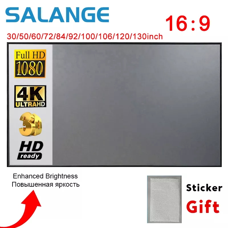 Salange Projector Screen,60 10 - Slide Film 120 recension och pris