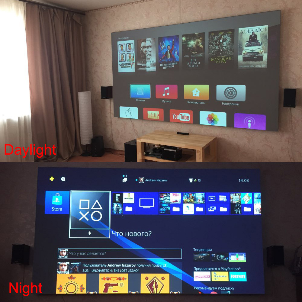 Salange Projector Screen,60 10 - Slide Film 120 recension och pris